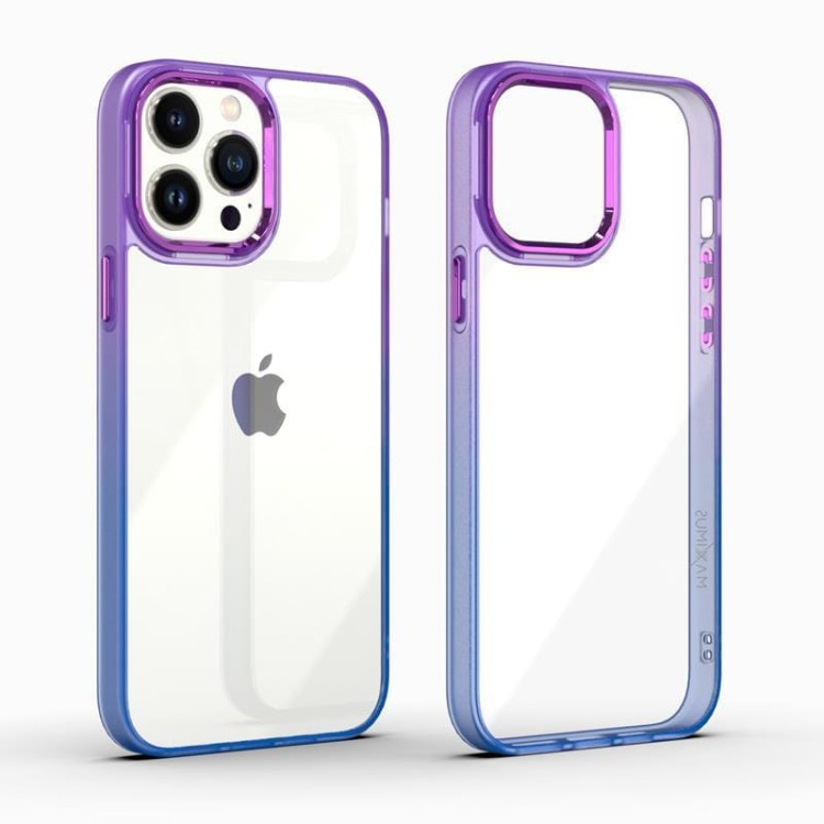 Etui MX Rainbow do Samsung Galaxy S23 Ultra fioletowo-niebieski
