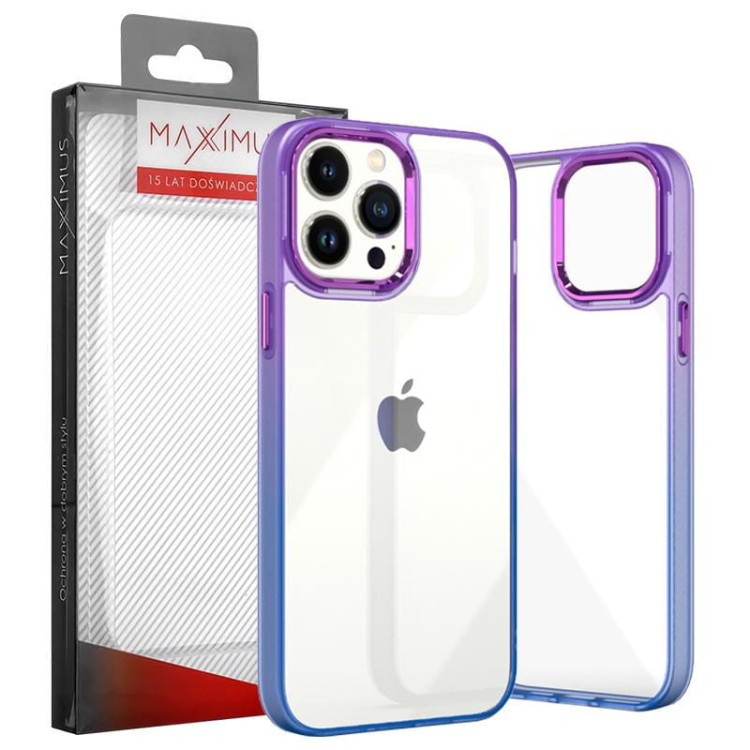 Etui MX Rainbow do Samsung Galaxy S23 Ultra fioletowo-niebieski