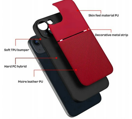 Etui Noble Samsung S23 Plus czerwone