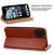 Etui Book Specjal do Samsung Galaxy S23 Plus brązowy ze skórki