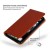 Etui Book Specjal do Samsung Galaxy S23 Plus brązowy ze skórki