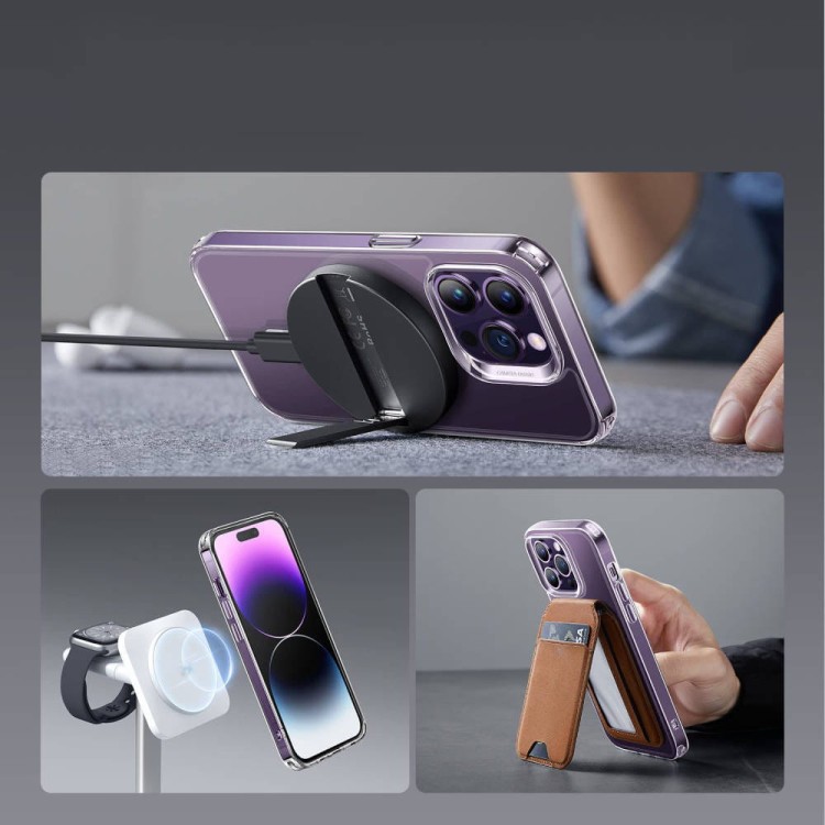 Etui iPhone 15 Plus Mag Safe transparentna