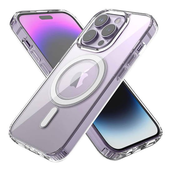 Etui iPhone 15 Plus Mag Safe transparentna