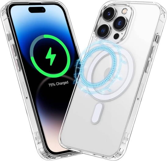 Etui iPhone 15 Plus Mag Safe transparentna
