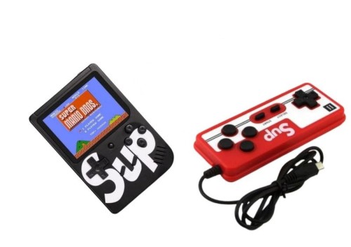 Konsola przenośna Game Boy 401 gier czarna