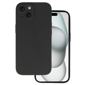 Etui Matt TPU iPhone 15 Plus czarne