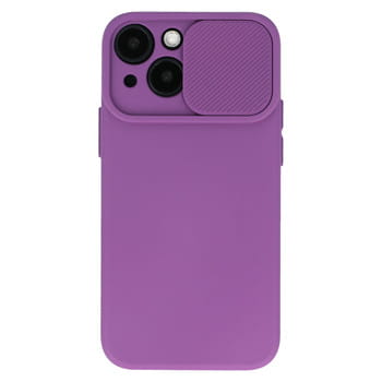 Etui Camshield Soft iPhone 15 Plus fiolet
