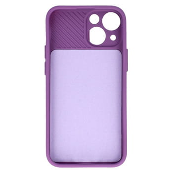 Etui Camshield Soft iPhone 15 Plus fiolet