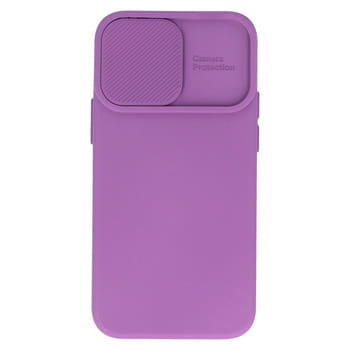 Etui Camshield Soft iPhone 15 Plus fiolet