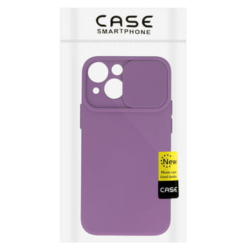 Etui Camshield Soft iPhone 15 Plus fiolet